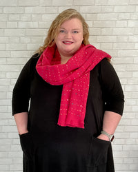 Multi-Color Dotted Scarf