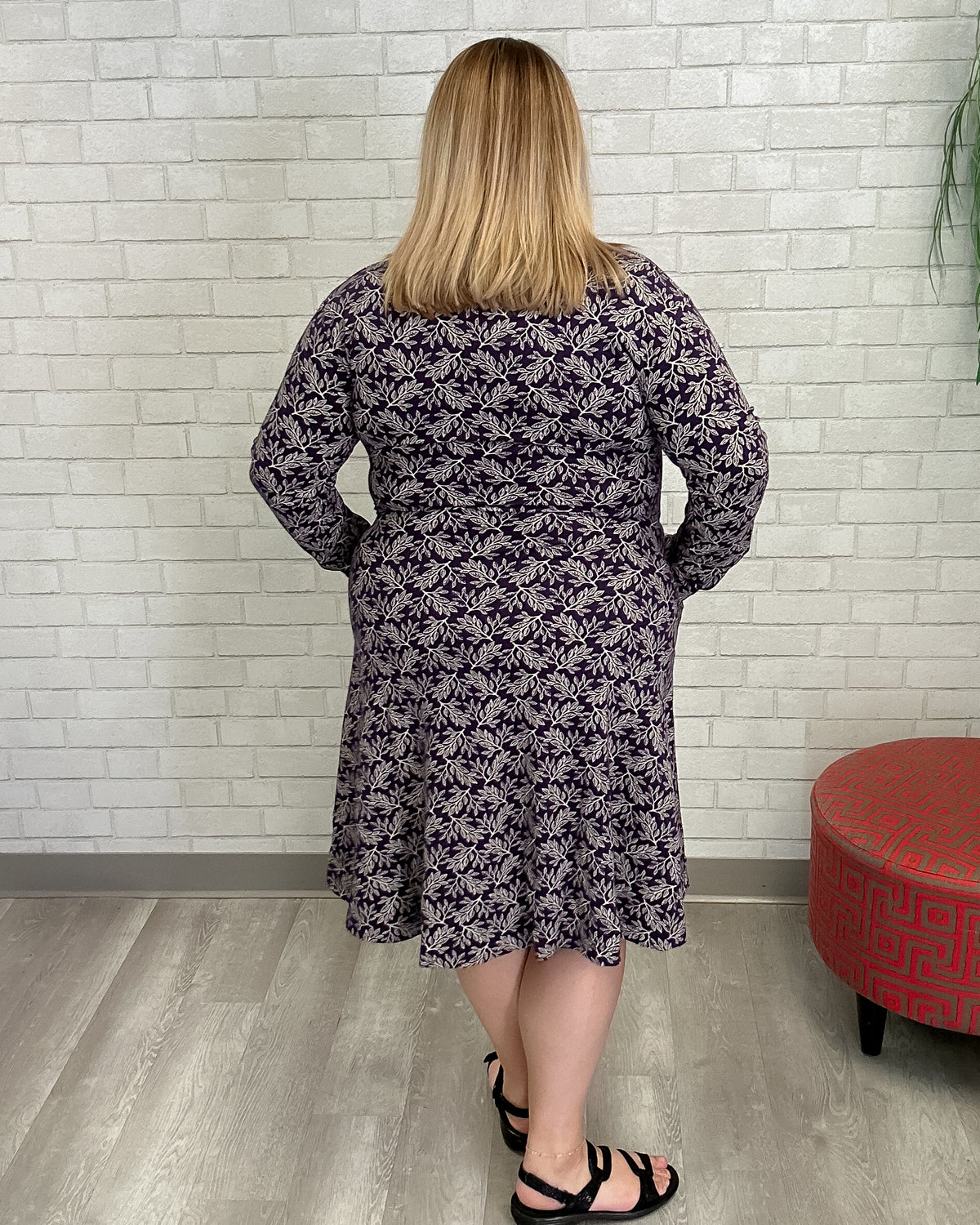 Elm Print Easy Dress