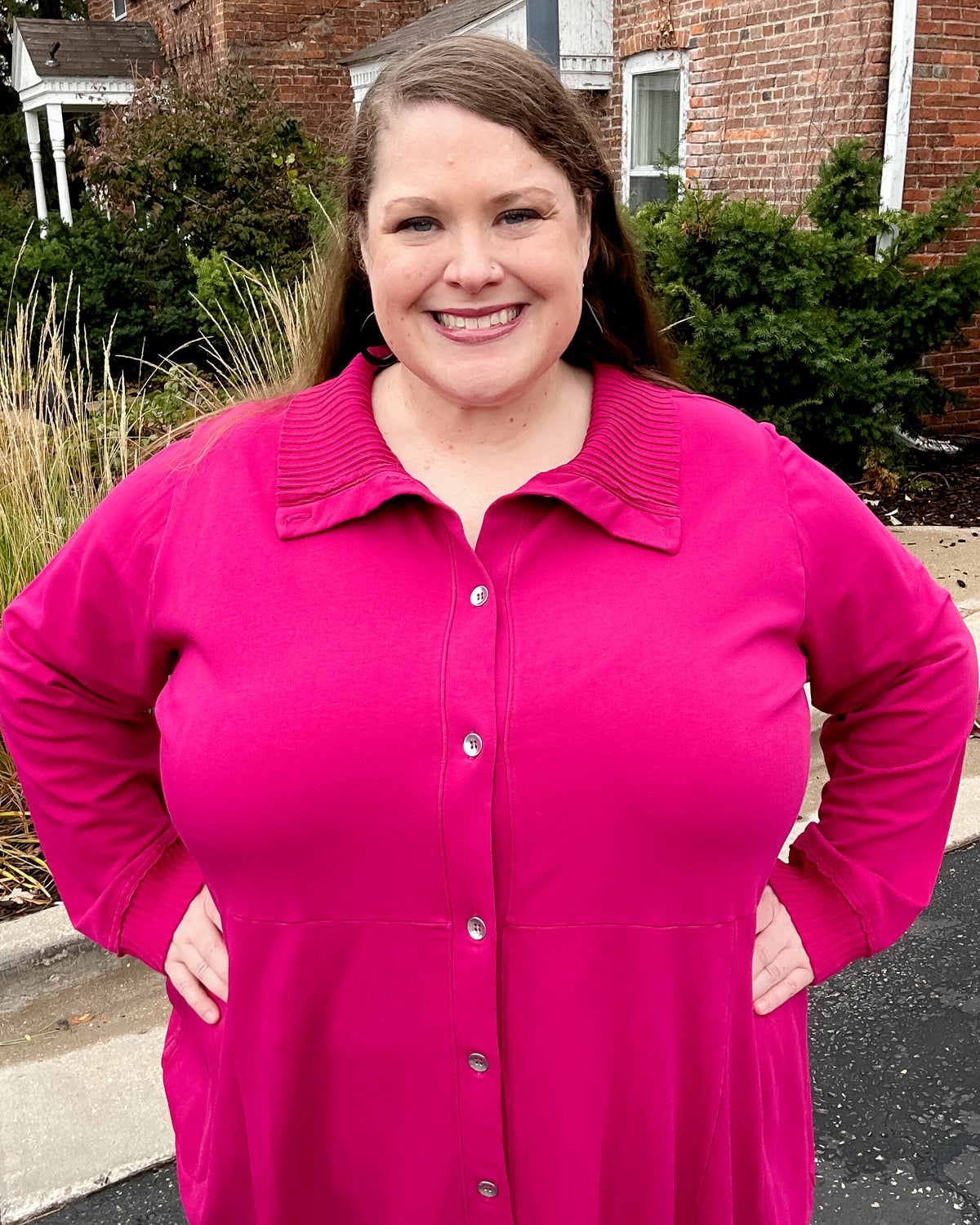 Bee Coat | Magenta
