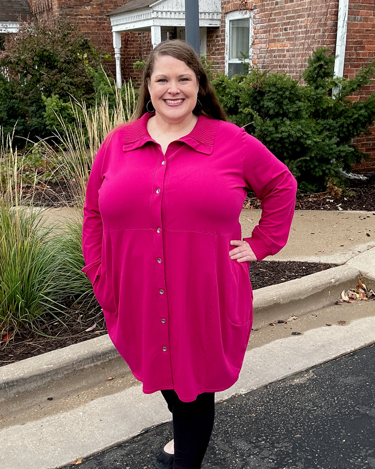 Bee Coat | Magenta