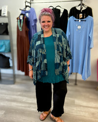 Haven Cardi | Emerald Mesh