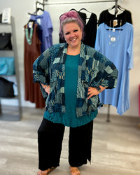 Haven Cardi | Emerald Mesh