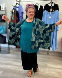 Haven Cardi | Emerald Mesh
