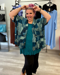Haven Cardi | Emerald Mesh