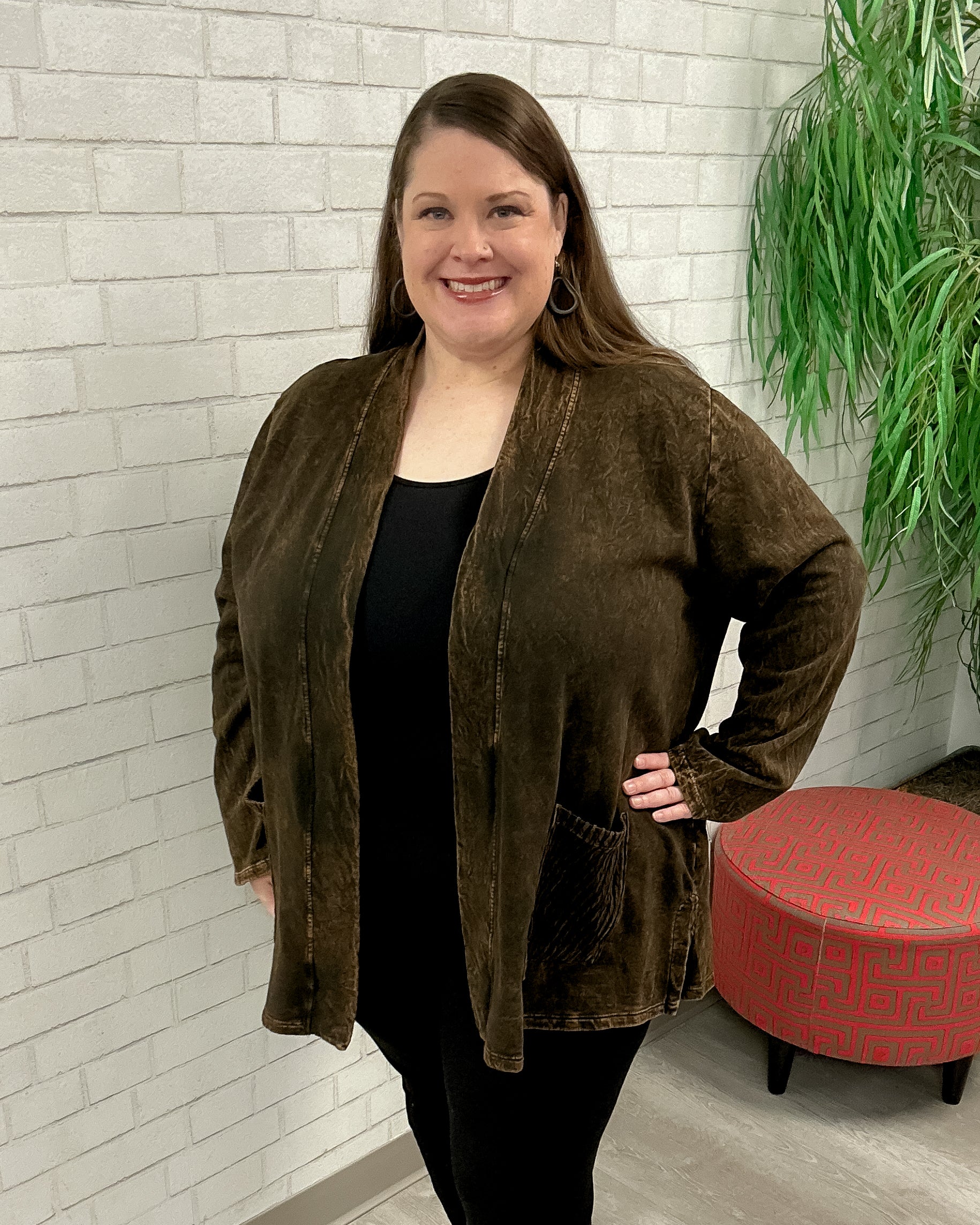 Fleece clearance kimono jacket