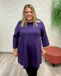 Ponte Pocket Tunic | Purple