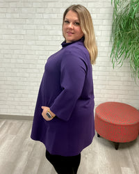 Ponte Pocket Tunic | Purple