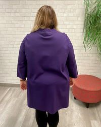 Ponte Pocket Tunic | Purple