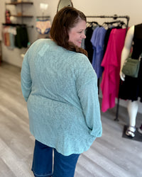 Lightweight Cardi | Sage