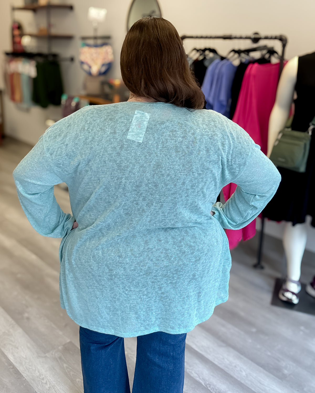 Lightweight Cardi | Sage