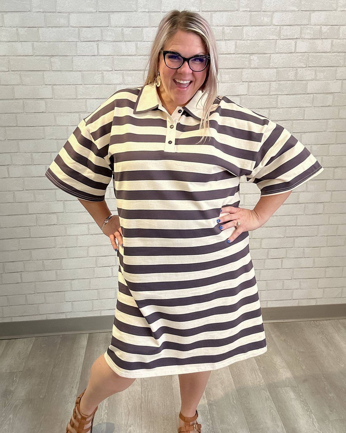 Lakeside Stripe Dress