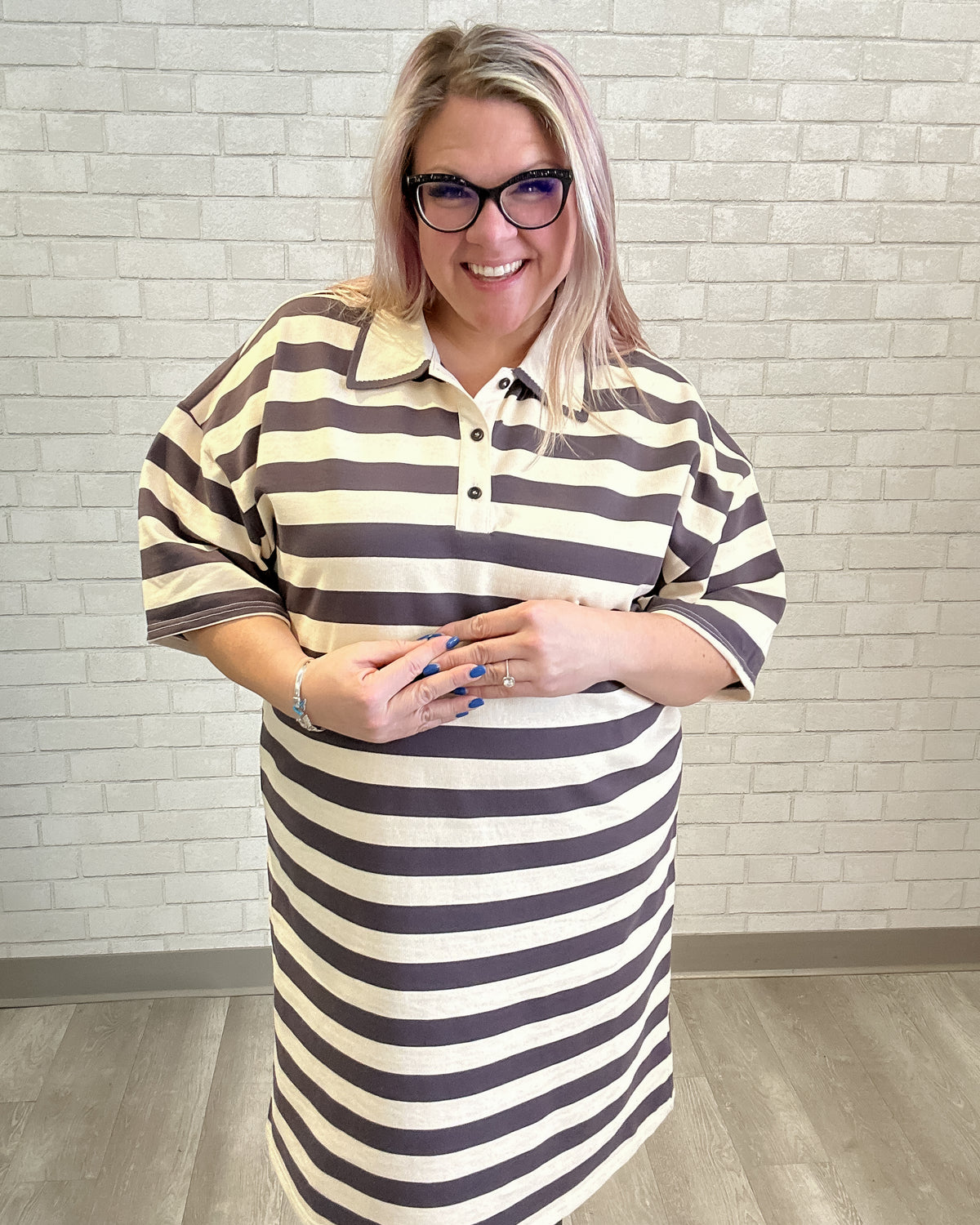 Lakeside Stripe Dress