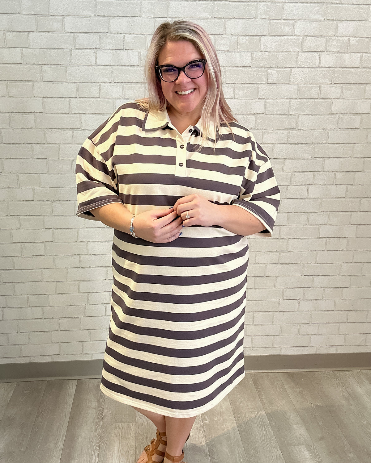 Lakeside Stripe Dress