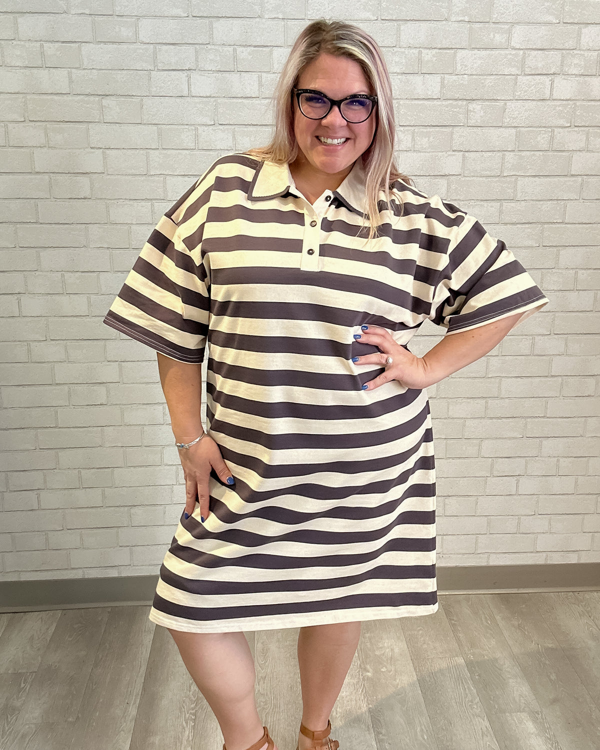 Lakeside Stripe Dress