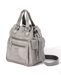 Modern Everywhere Drawstring Bag in Sterling Shimmer