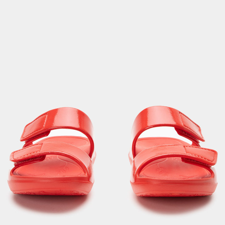 Orbyt Coral Gloss Sandal