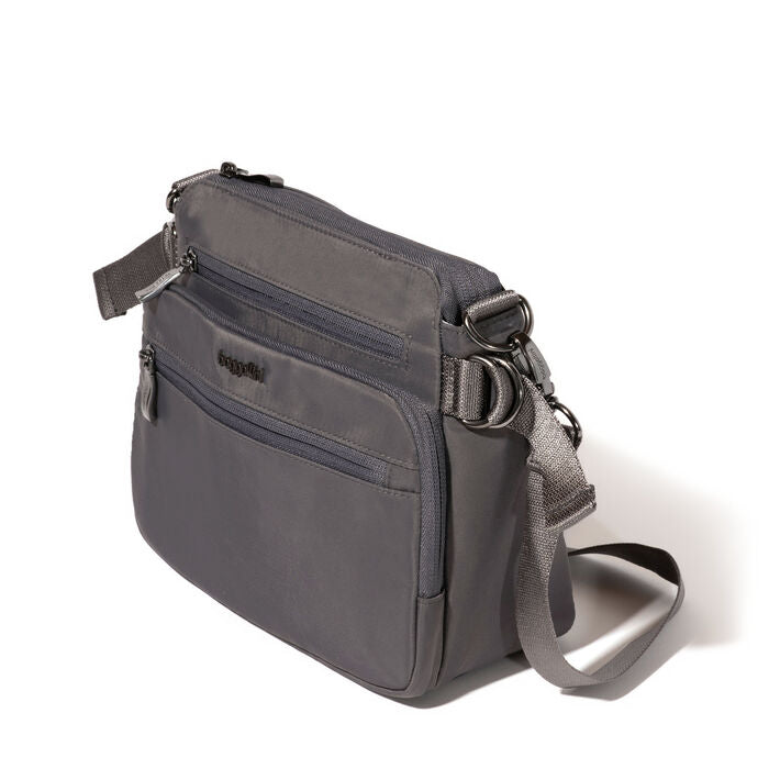 Marais Crossbody | Smoke Twill