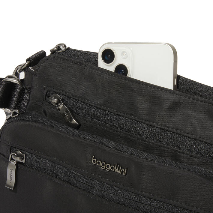 Marais Crossbody | Black Twill