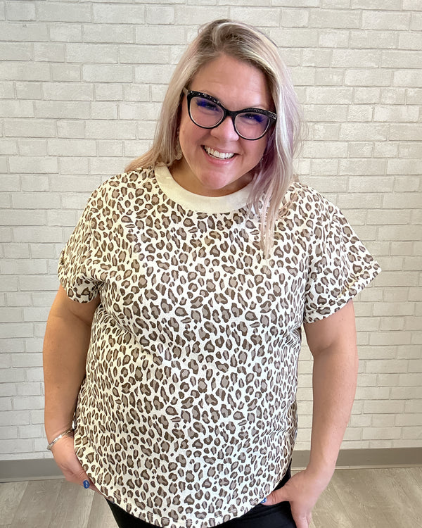 Quiet Leopard Tee