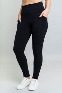 Robson Fleece Legging | Black