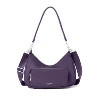 Savannah Crossbody | Deep Grape Twill