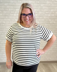 Sweet Edge Stripe Tee