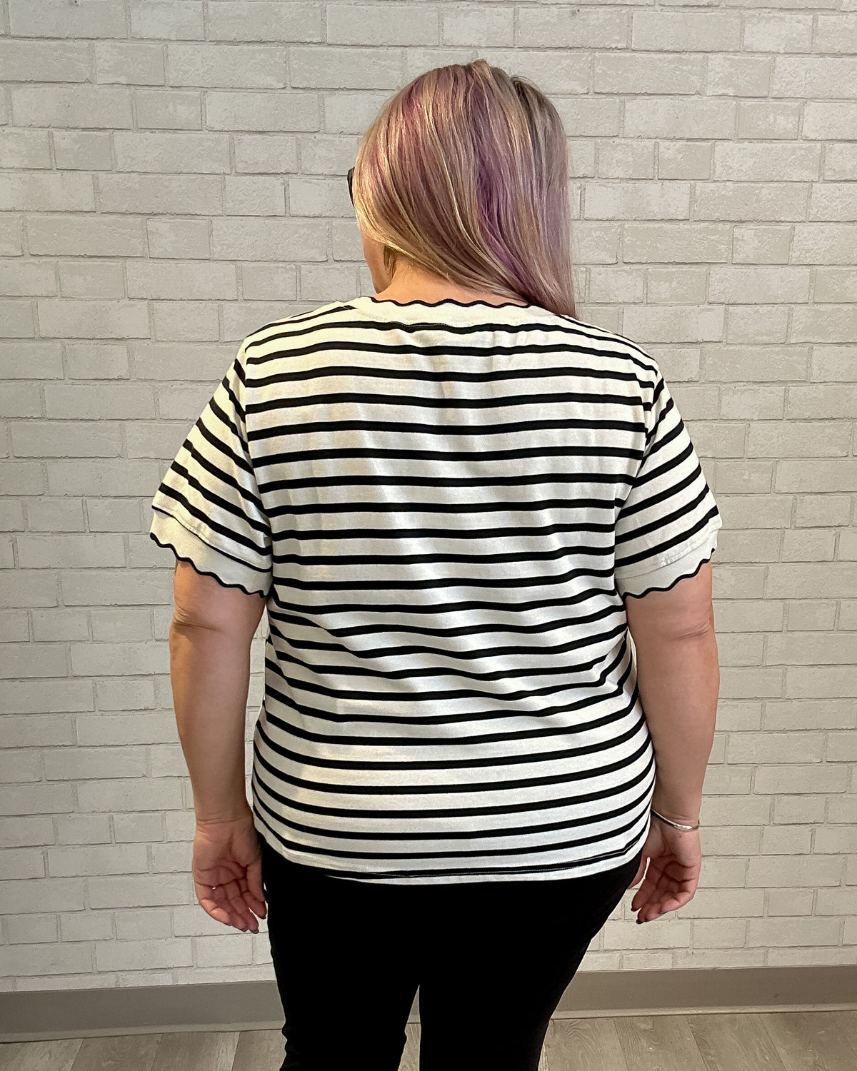 Sweet Edge Stripe Tee