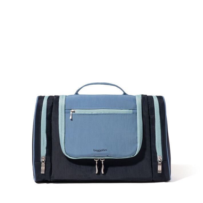 Toiletry Kit | French Navy Color Block