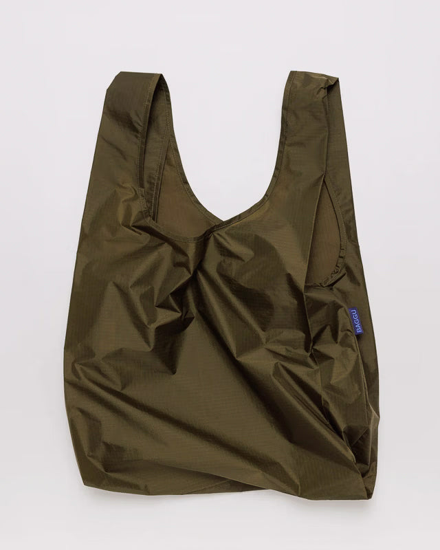 BAGGU ダイナソー　standard BAGGU STANDARD GOLD Metallic Reusable Tote Shopping Bag