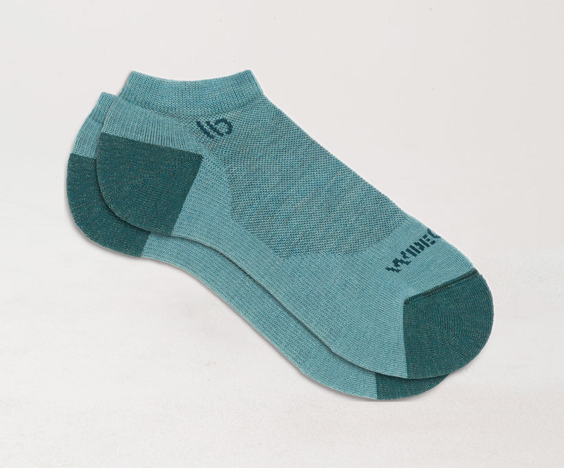 Women's Solid Midweight No Show Socks