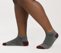 Women's Solid Midweight No Show Socks