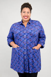 Charlie Bamboo Tunic in Brushwork