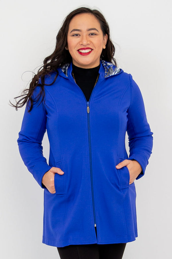 Highlands Modal Coat | Violet