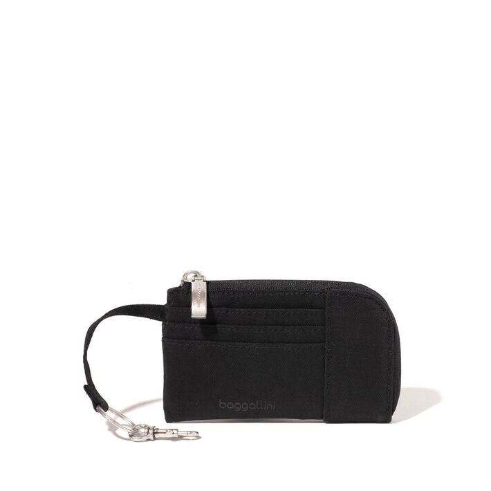 RFID Zip Card Case | Black