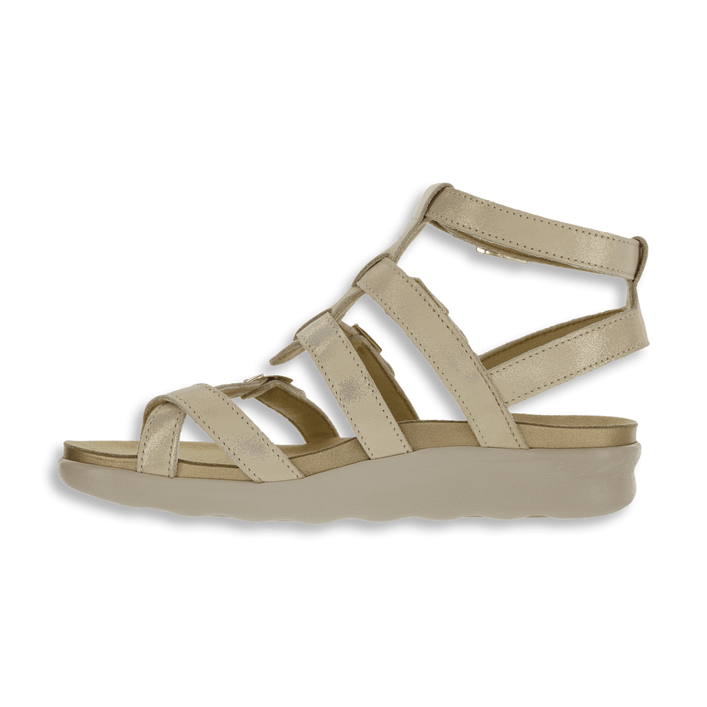 Women s Sas Aria Sandal Soft Gold 12 W