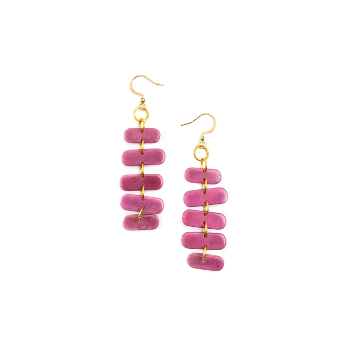Fiorella Earrings | Violett
