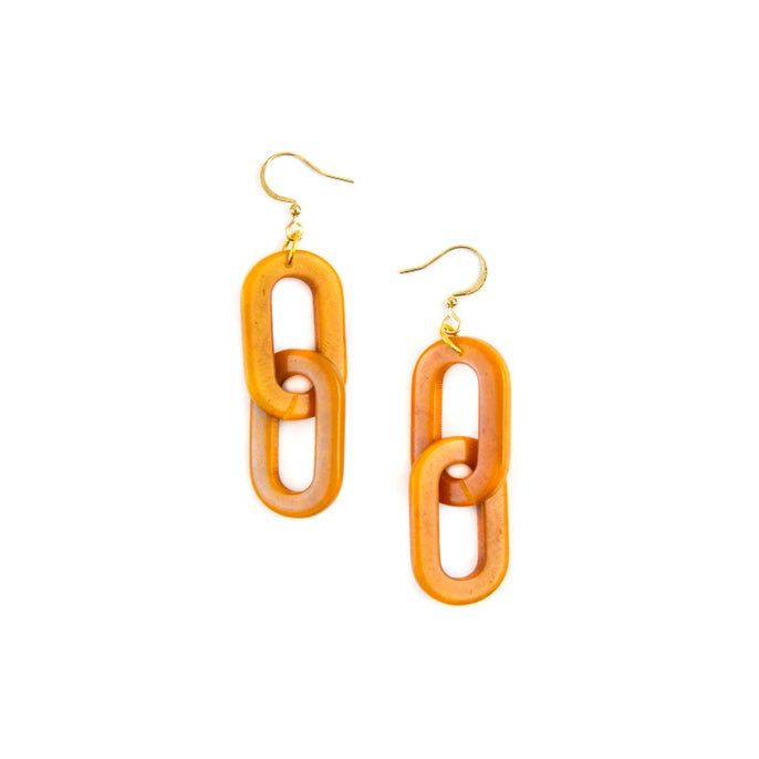 Amaranta Earrings | Mustard