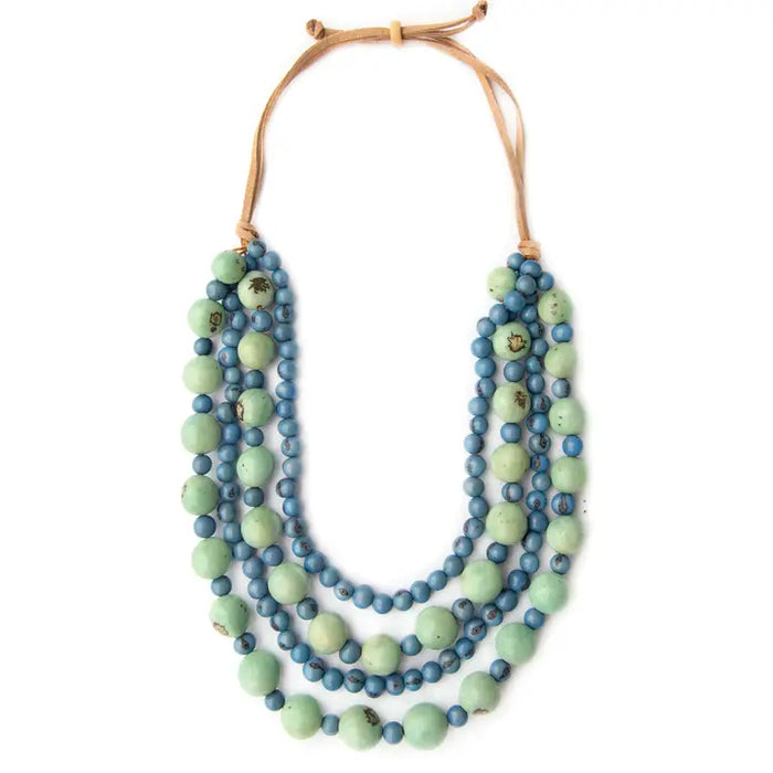 Molly Necklace | Celeste/Biscayne Bay