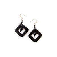 Irina Earrings | Onyx