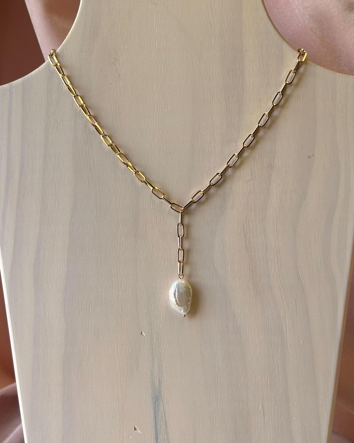 Freshwater Pearl Drop Necklace