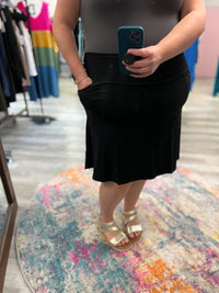 Magna Skort in Black