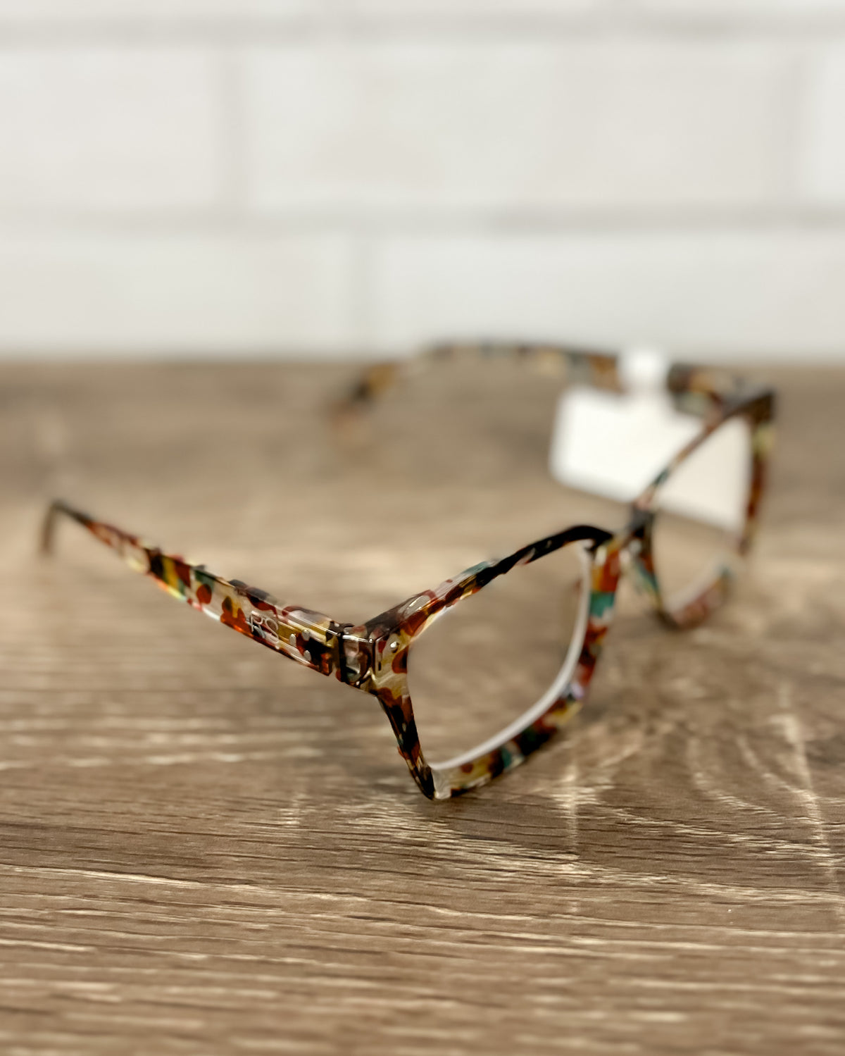 Multicolor Tortoise Square Readers - RS4109