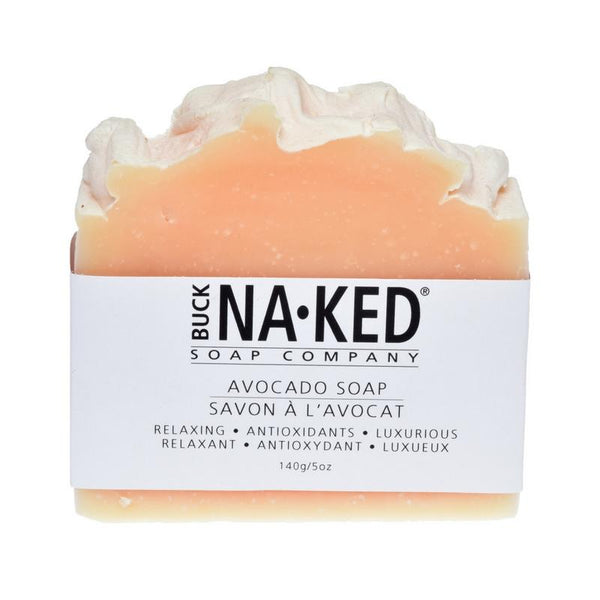 Buck Naked Soap Company - Avocado	Soap - 140g/5oz - Z Boutique