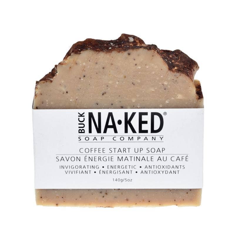 Buck Naked Soap Company - Coffee Start Up Soap - 140g/5oz - Z Boutique