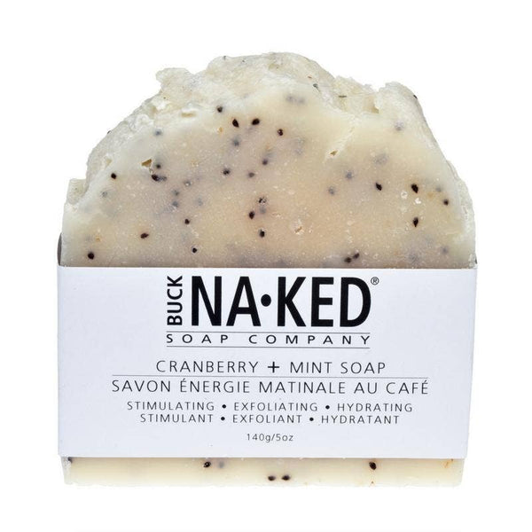 Buck Naked Soap Company - Cranberry & Mint Soap - 140g/5oz - Z Boutique