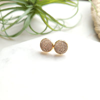 Geode Druzy Studs
