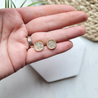Geode Druzy Studs