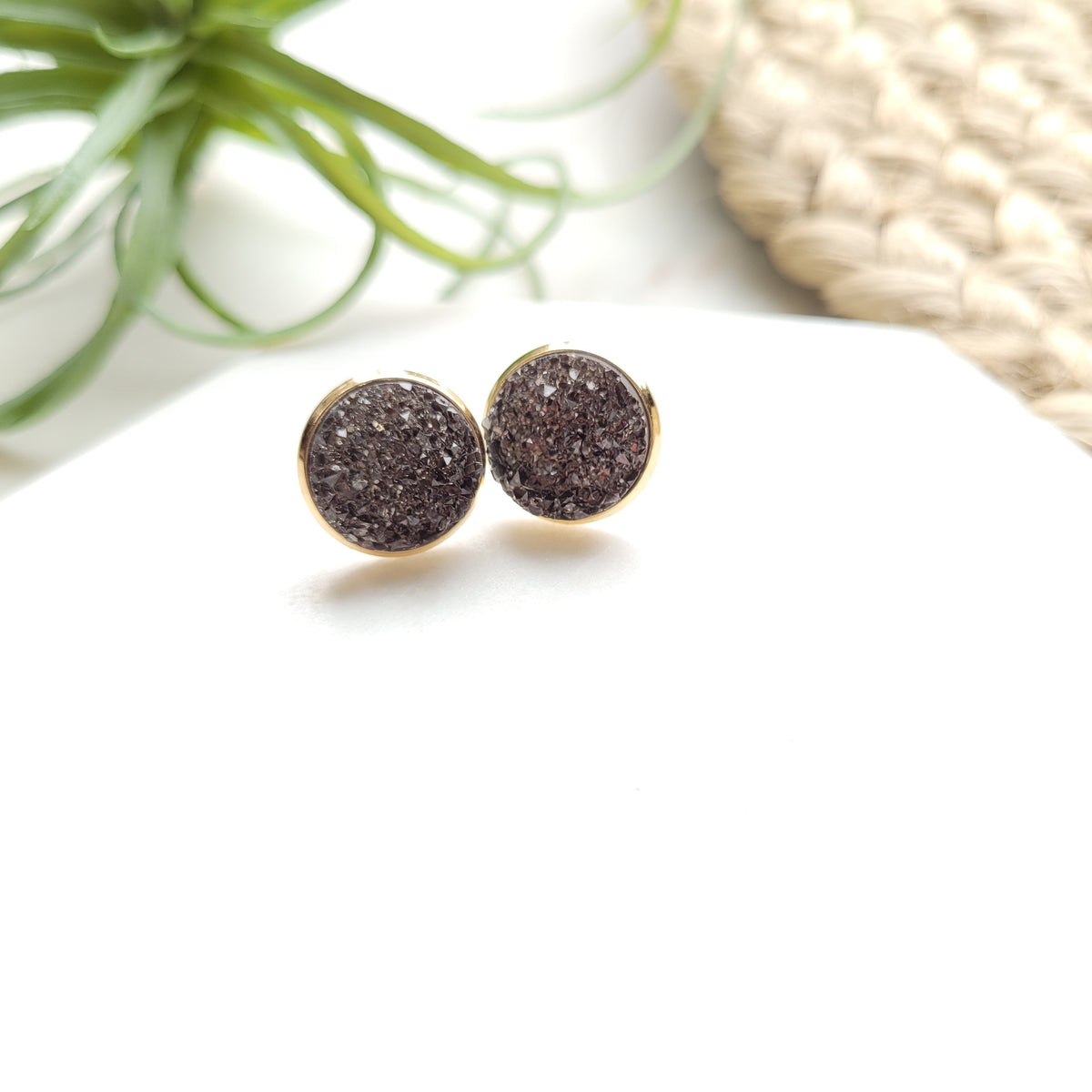 Geode Druzy Studs