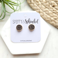 Geode Druzy Studs