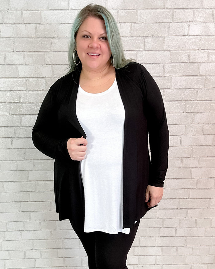 Chopra Bamboo Jacket in Black